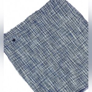 Kenar Navy Cotton Twill Pencil Skirt Sz 10